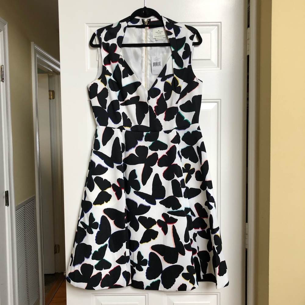 Kate Spade Butterfly Fit and Flare Dress